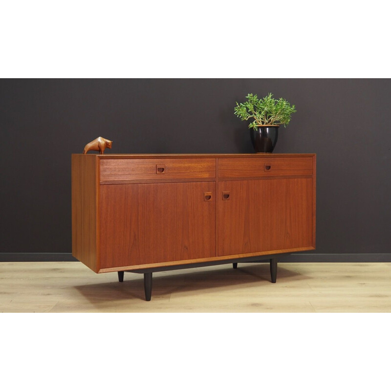 Vintage teak sideboard by Brouer Mobelfabrik, 1960s