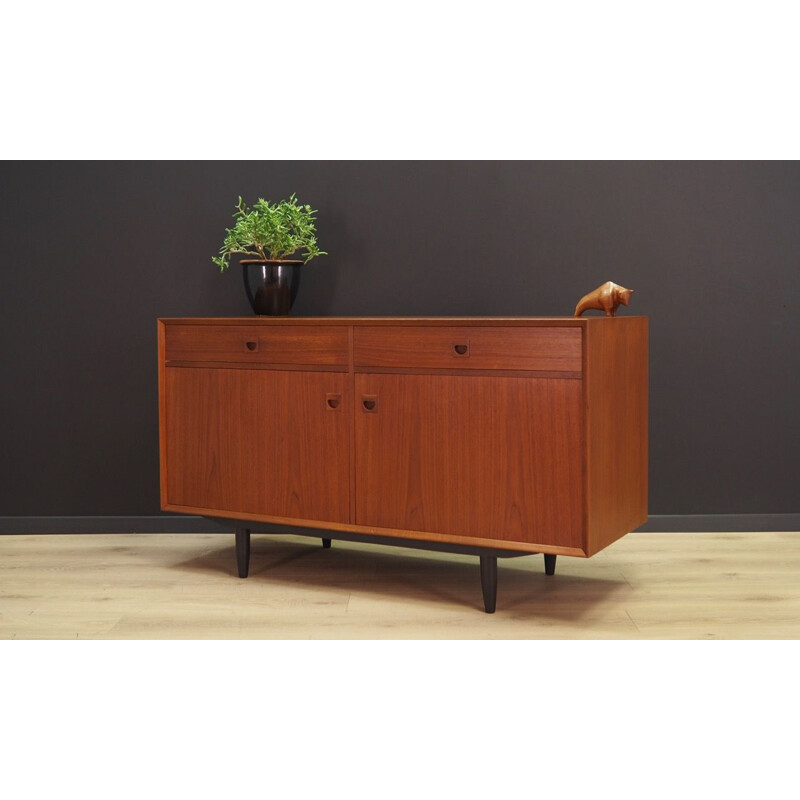 Vintage teak sideboard by Brouer Mobelfabrik, 1960s