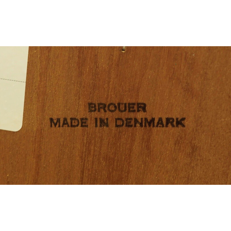 Vintage teak sideboard by Brouer Mobelfabrik, 1960s