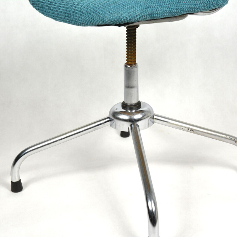 Industrial vintage swivel chair, Austria 1950s