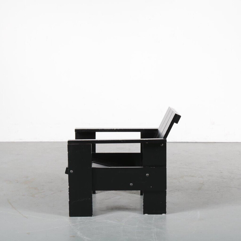 Vintage Kids Crate chair by Gerrit RIETVELD, 1990s