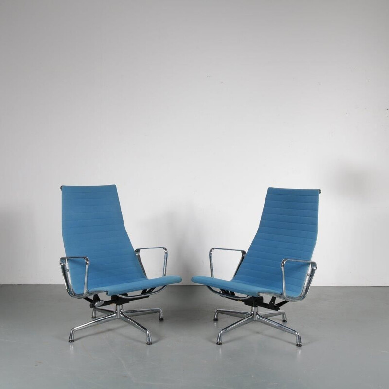 Vintage EA124 armchairs by Charles & Ray EAMES,  2000s