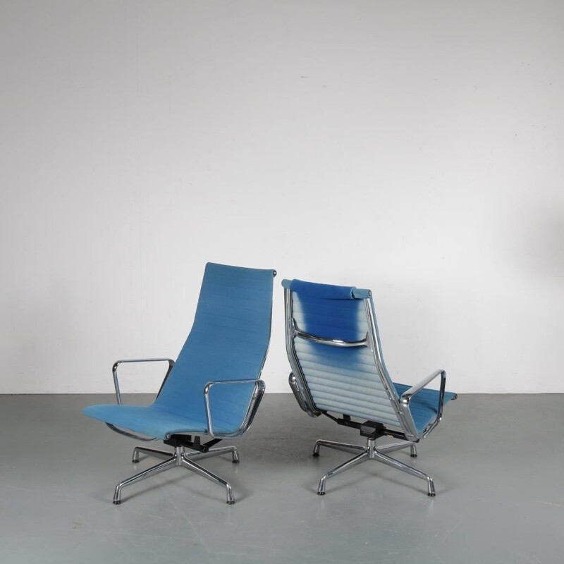 Vintage EA124 armchairs by Charles & Ray EAMES,  2000s