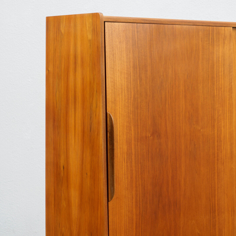 Vintage walnut sideboard 1950s 