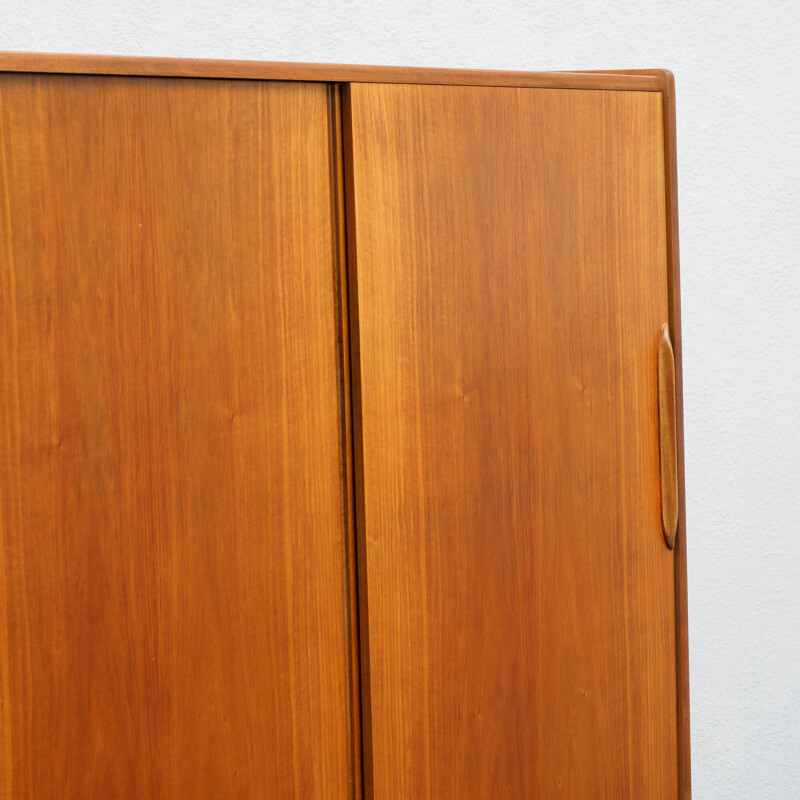 Vintage walnut sideboard 1950s 