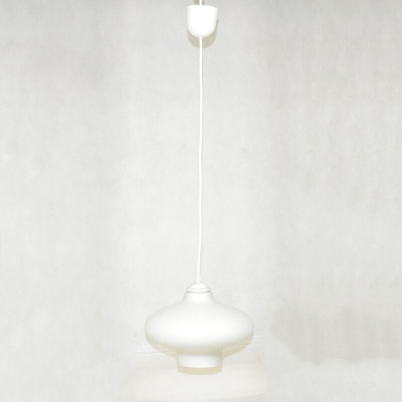 Vintage hanging lamp by Kamenický Šenov, Czechoslovakia, 1960s