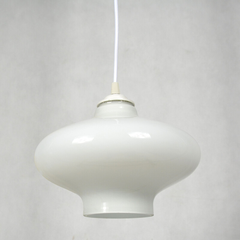 Vintage hanging lamp by Kamenický Šenov, Czechoslovakia, 1960s