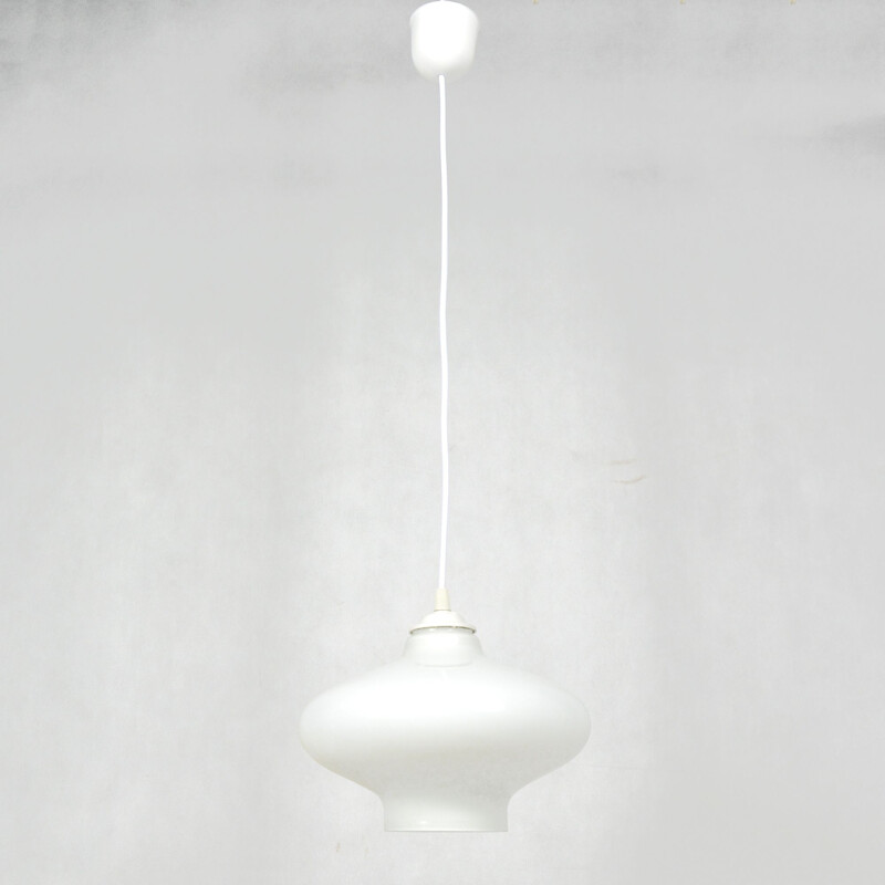 Vintage hanging lamp by Kamenický Šenov, Czechoslovakia, 1960s