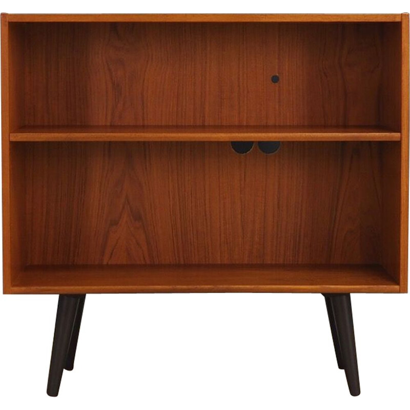 Vintage teak bookcase, 1970s