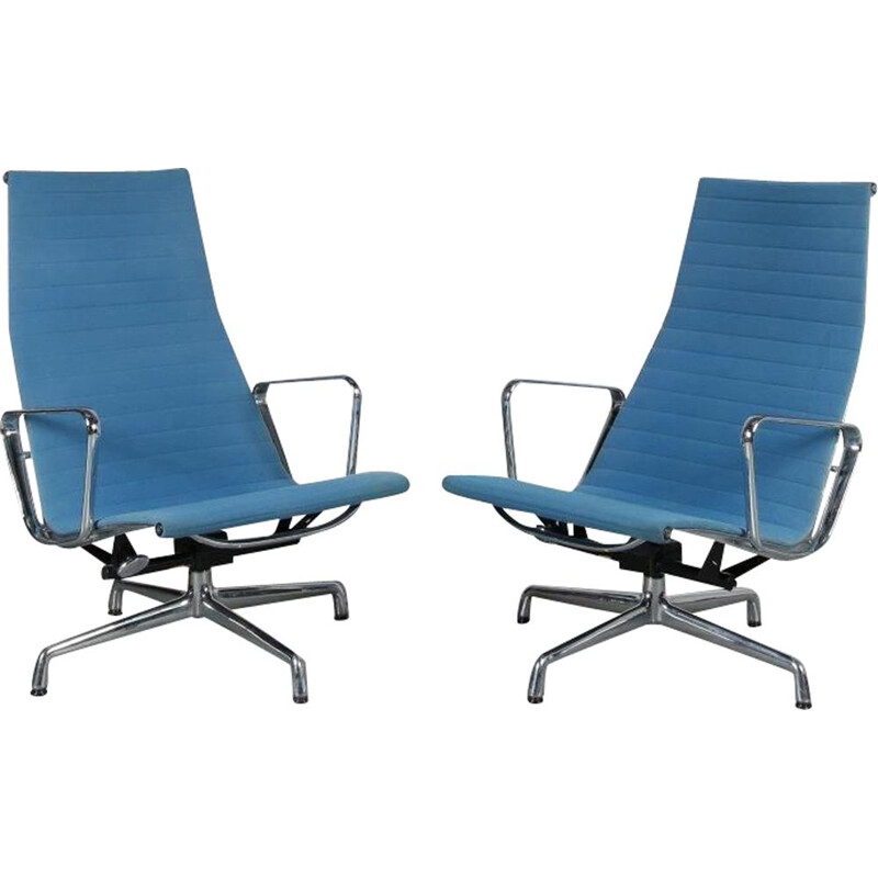 Vintage EA124 armchairs by Charles & Ray EAMES,  2000s