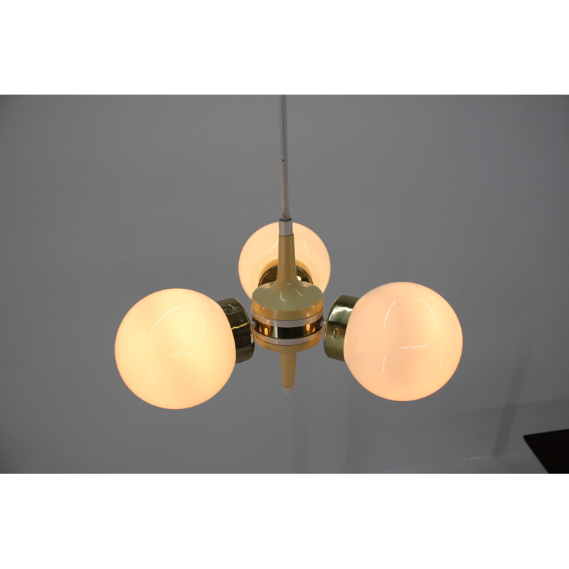 Vintage Sputnik Chandelier by Eloktroinstala Decin, 1970s