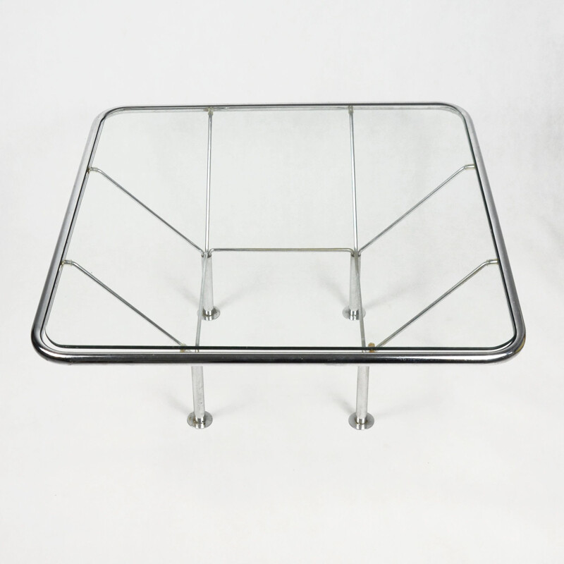 Vintage modernist table from F. Hansen, Denmark, 1970s