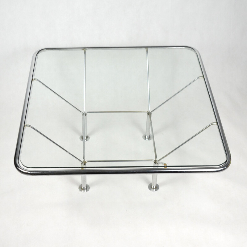 Vintage modernist table from F. Hansen, Denmark, 1970s