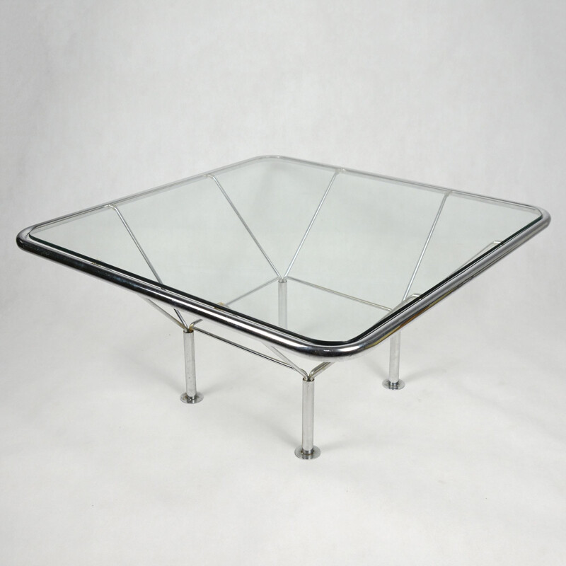 Vintage modernist table from F. Hansen, Denmark, 1970s