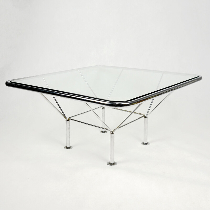 Vintage modernist table from F. Hansen, Denmark, 1970s