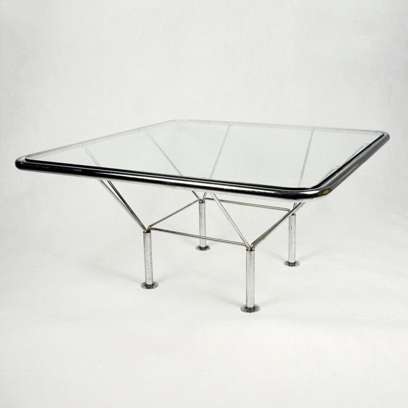 Vintage modernist table from F. Hansen, Denmark, 1970s