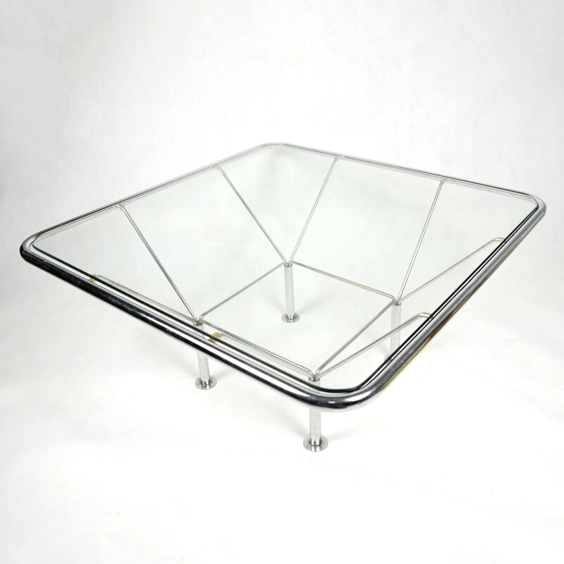 Vintage modernist table from F. Hansen, Denmark, 1970s