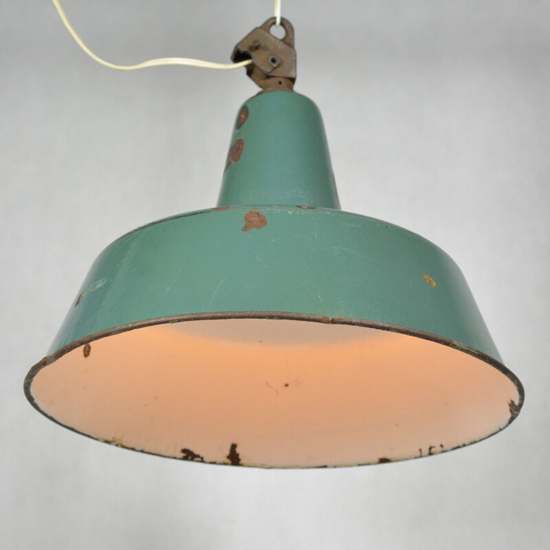 Vintage industriële hanglamp van ZAOS, Polen, 1960