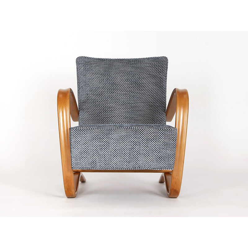 Vintage Lounge Chair H 269 by Jindřich Halabala for UP Závody, 1930s