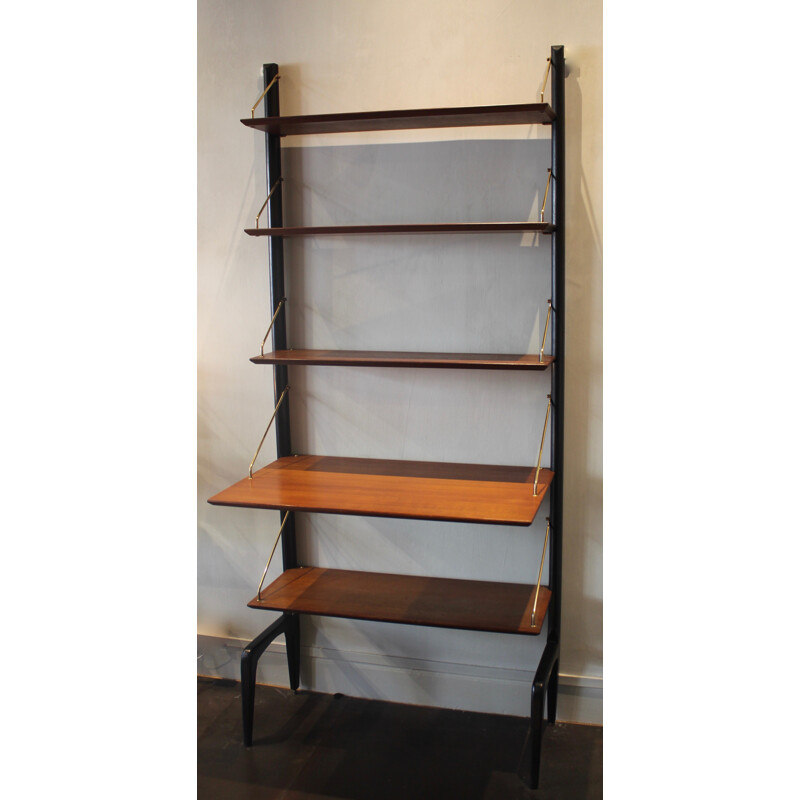 Adjustable Wébé shelves system, Louis VAN TEEFFELEN - 1960s