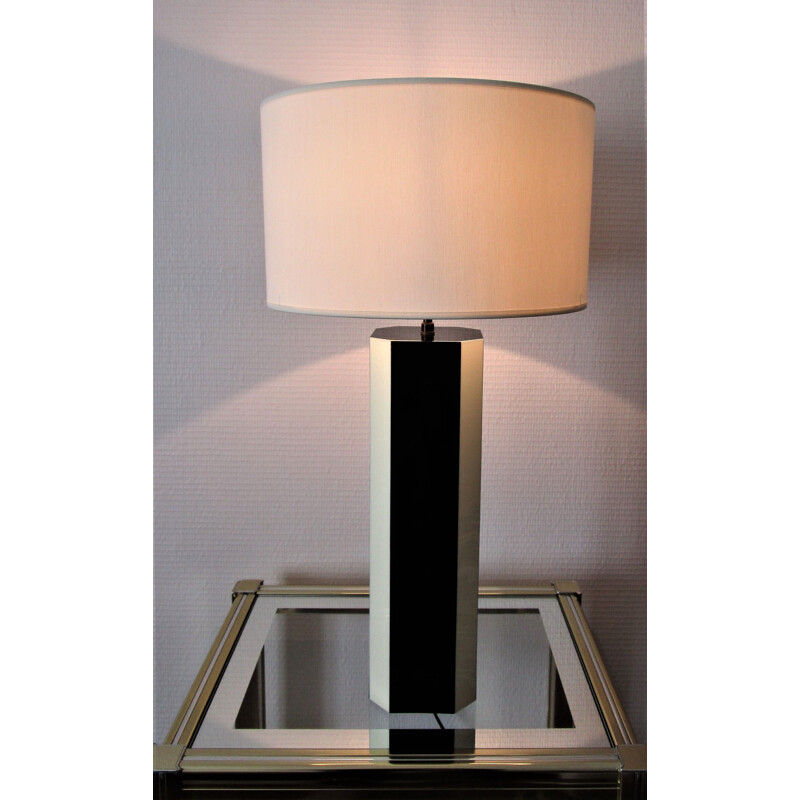Vintage altuglas table lamp, 1970s