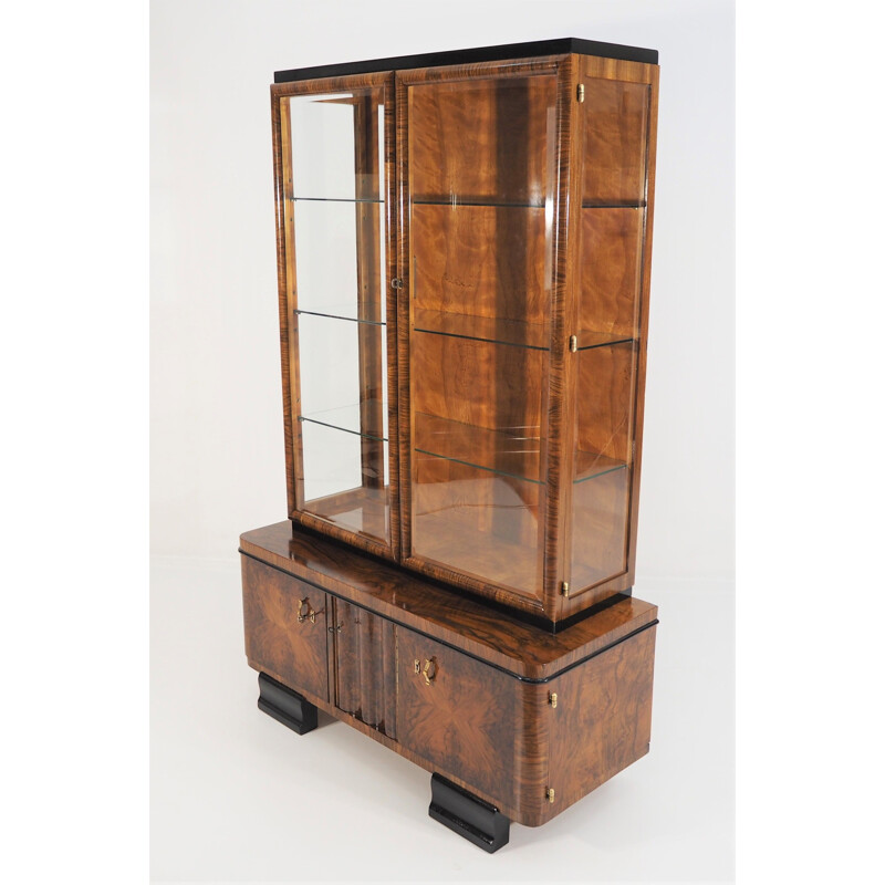 Vintage Art Deco cabinet by Anton Stippert & Sohn, 1940s