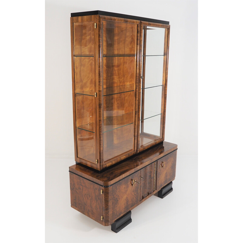 Vintage Art Deco cabinet by Anton Stippert & Sohn, 1940s