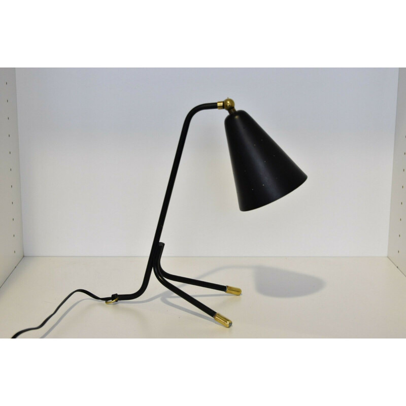 Vintage table lamp by Svend Aage Holm Sørensen, Denmark, 1950s