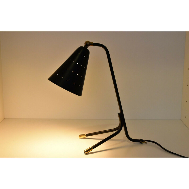 Vintage table lamp by Svend Aage Holm Sørensen, Denmark, 1950s