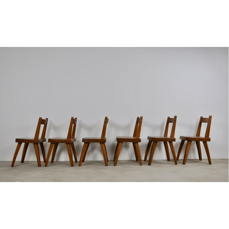 Vintage elm dinning set, 1960s