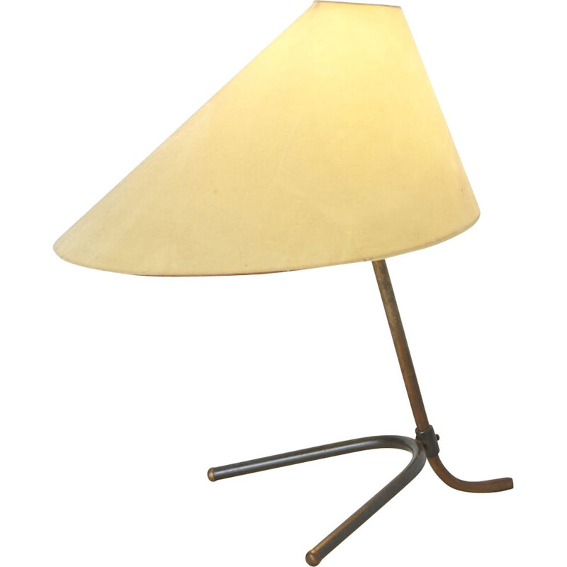 Vintage tripod table lamp, 1950s