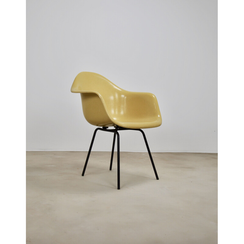 Vintage fiberglass armchair by Charles & Ray Eames for Herman Miller