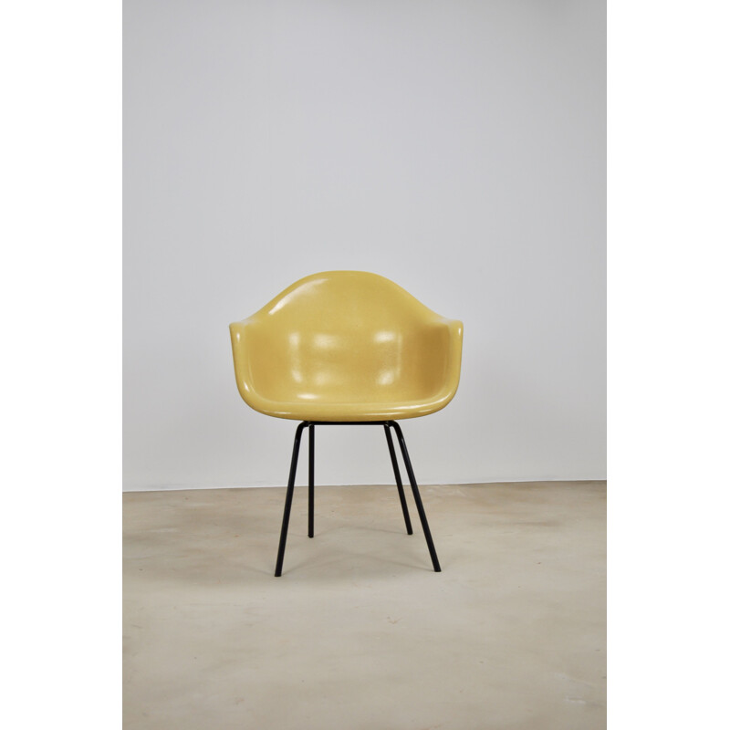 Vintage fiberglass armchair by Charles & Ray Eames for Herman Miller