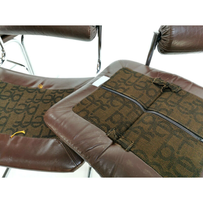 Ensemble de 3 fauteuils vintage de Tim Bates, 1960