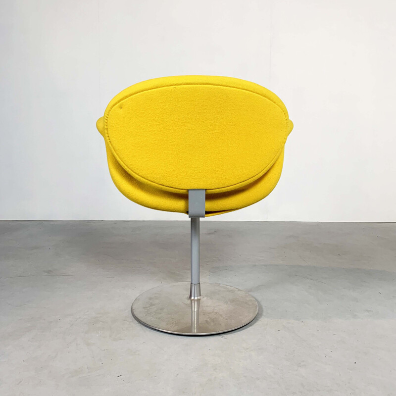 Vintage yellow Tulip chair by Pierre Paulin for Artifort, 1970s