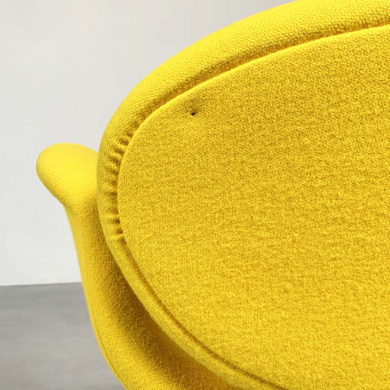 Vintage yellow Tulip chair by Pierre Paulin for Artifort, 1970s