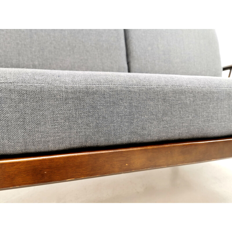 Vintage Ercol grey day bed studio couch