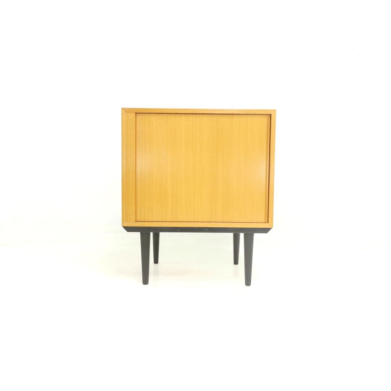 Vintage Danish Hundevad tambour cabinet 