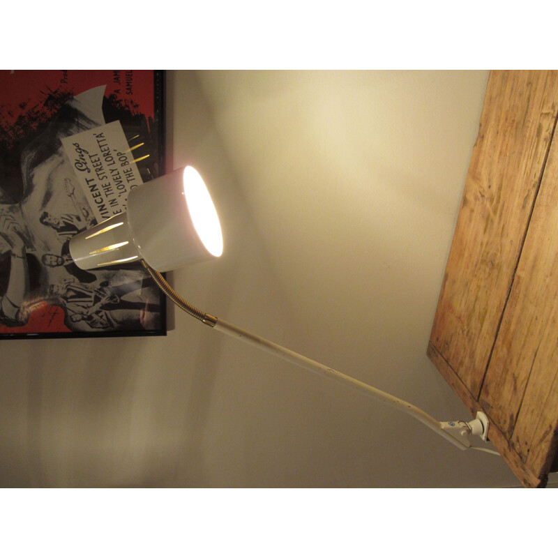 Lampe vintage scandinave industrielle articulée
