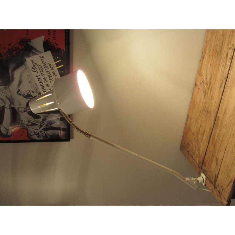 Vintage Scandinavian industrial articulated lamp