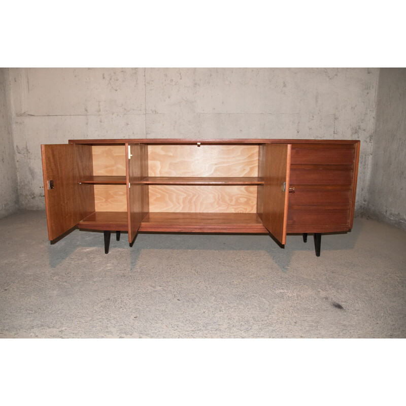 Vintage Scandinavian rosewood sideboard, 1960