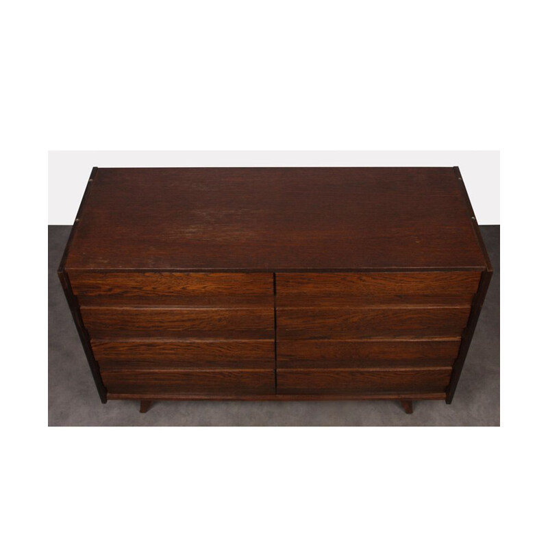 Vintage sideboard, model U-453, published by Interier Praha, 1960