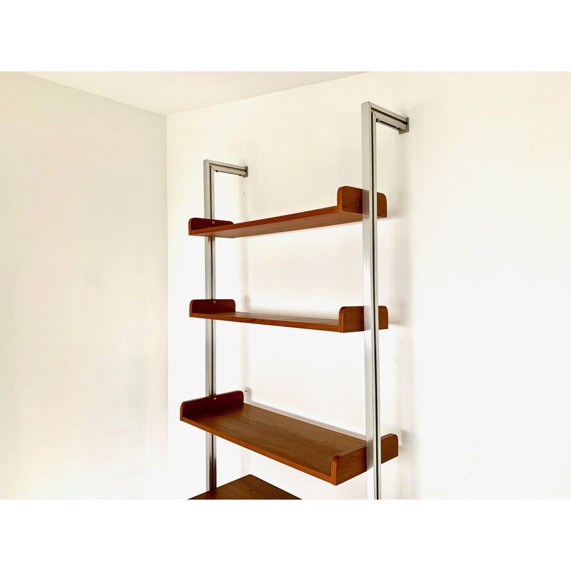 Teak shelving system by Ligne Roset, 1970