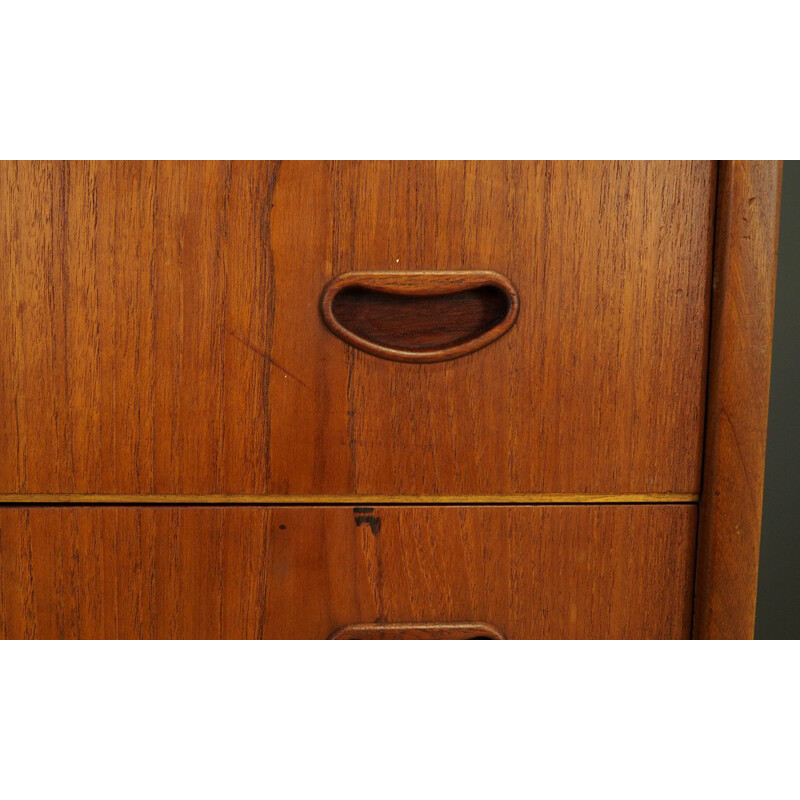 Vintage chest of drawers in teak by P. Westergaard Mobelfabrik, 1960-1970