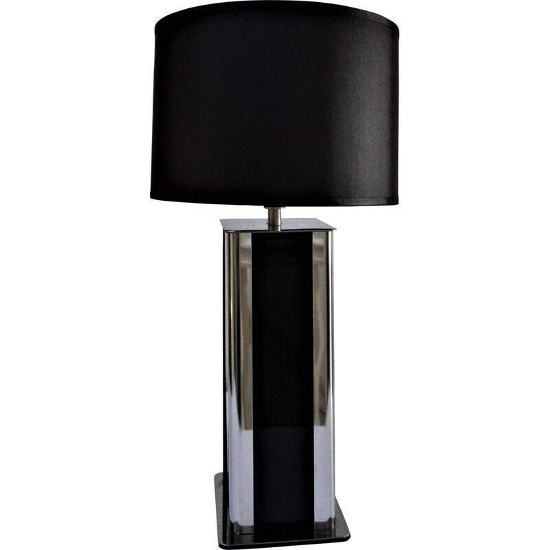 Vintage altuglas table lamp, 1970s