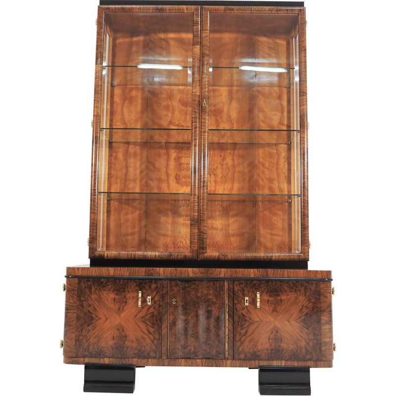 Vintage Art Deco cabinet by Anton Stippert & Sohn, 1940s