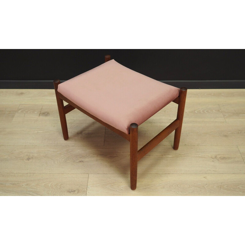 Vintage footrest by Hugo Franssen for Spottrup Stolefabrik, 1960-1970