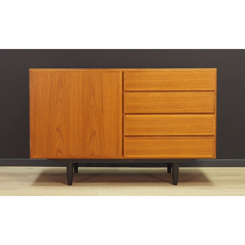 Vintage teak Omann Jun sideboard 1970