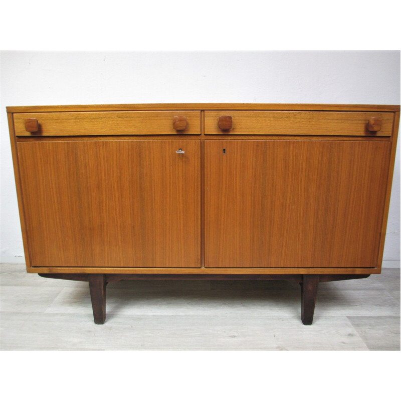 Vintage teak sideboard by Alberts Tibro, Sweden, 1970s