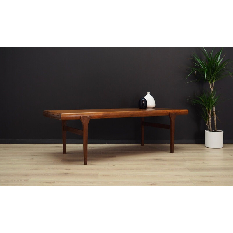 Vintage teak coffee table by Johannes Andersen, 1970s